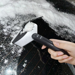 Quitanieves para coche, descongelador de vehículos, pala para deshielo, raspador de nieve, removedor de nieve, dispositivo para deshielo, quitanieves de acero inoxidable, invierno - Product Image 4