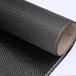 Vendita diretta in fabbrica tessuto composito in fibra di carbonio panno pianura Twill raso 1k 3k 12k 6k 360gsm tessuto in fibra di carbonio 6k