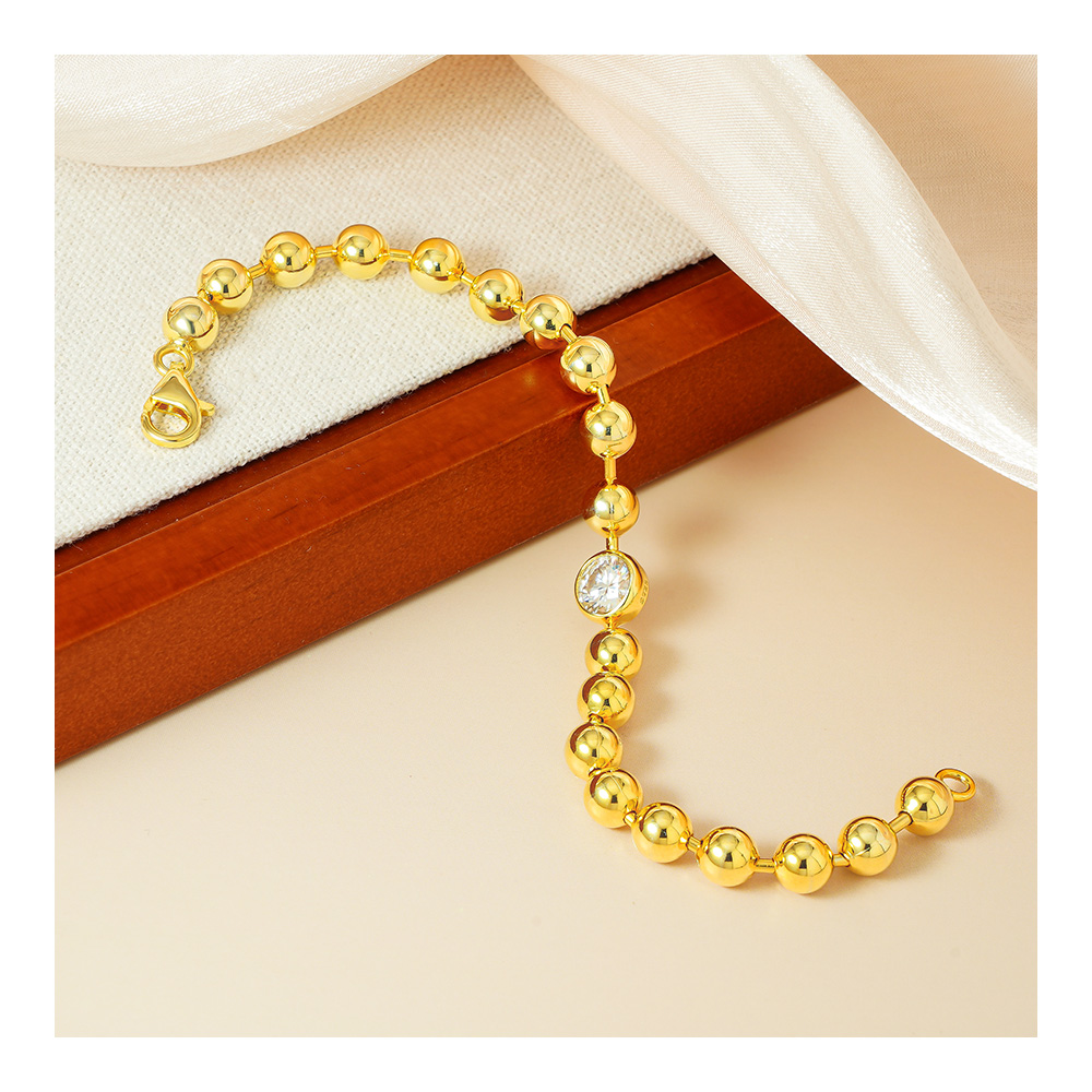925 silver bracelet gold