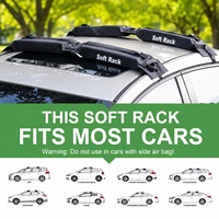 Portaequipajes Universal para Techo de Coche, de Tela Oxford 600D, para Tablas de Surf, Kayaks, Canoas, Escaleras, con Capacidad de Carga de 60 kg