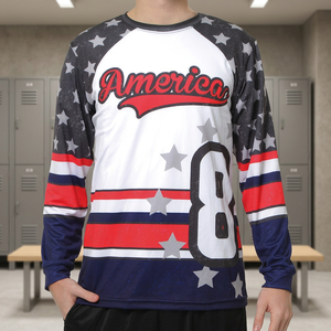 Bordado personalizado e impreso deporte correr al aire libre camisa Casual estilo Vintage de talla grande antiarrugas característica - Product Image 3