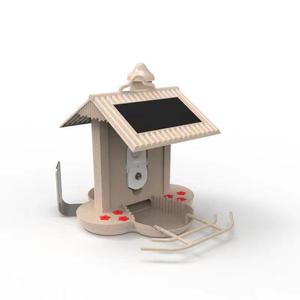 Camera cho chim ăn HiBirds 4K UHD 1080p Nhận dạng thông minh Ứng dụng quay video chụp ảnh chim Chạy bằng năng lượng mặt trời IP65 Chống nước 5200mAh - Product Image 1