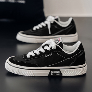 รองเท้าผ้าใบอเนกประสงค์สไตล์ลำลองรุ่นใหม่ ฤดูใบไม้ผลิ 2026 - ระบายอากาศได้ดี ทันสมัย รองเท้าวัยรุ่นแฟชั่น - Product Image 2