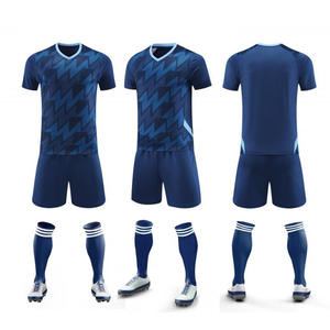 ชุดเสื้อฟุตบอลที่มีชื่อเสียงชุดฝึกฟิตเนสชุดเล่นฟุตบอลที่ใส่ได้พอดีเสื้อเจอร์ซีย์พิมพ์หมายเลขทีม - Product Image 5