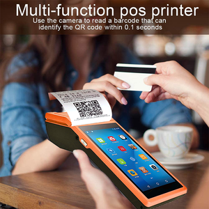 Máy In Hóa Đơn POS Máy Quét Mã Vạch <span class=keywords><strong>Android</strong></span> 8.1 1D/2D Thiết Bị Đầu Cuối PDA Cầm Tay - Product Image 3
