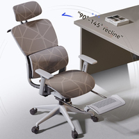 Fabricant professionnel de meubles de bureau à domicile, chaise de bureau ergonomique 3D en maille avec accoudoirs réglables et appui-tête