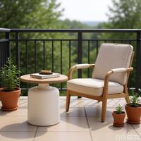 Nouvelle table d'appoint ronde de qualité pour salon, petite table basse en bois, mobilier de maison