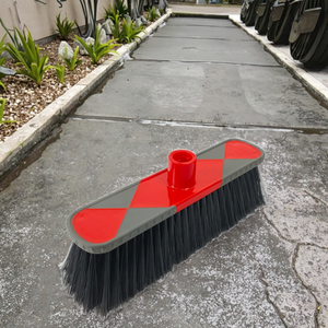 Billy nuovo tipo scopa esterna con giallo morbido filamento PET paletta con manico in plastica per la pulizia del pavimento di casa - Product Image 3