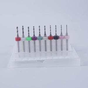 ดอกสว่านคาร์ไบด์ Haocher ขนาด 0.1-6.5 มม. แบบก้านตรง สำหรับงาน PCB และเครื่องแกะสลัก CNC - Product Image 1