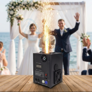Máquina <span class=keywords><strong>de</strong></span> Chispas Frías <span class=keywords><strong>de</strong></span> 750w, Efecto Pirotécnico para Escenarios, DMX512, para <span class=keywords><strong>DJ</strong></span>, Discotecas, Fiestas, Bodas, con Pantalla LCD, 4 Unidades en Caja <span class=keywords><strong>de</strong></span> Transporte - Product Image 1