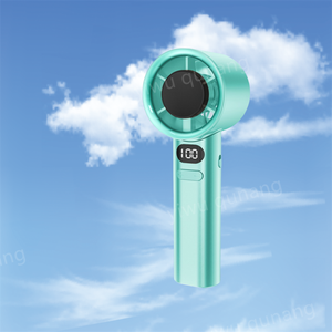 Ventilador Turbo recargable por USB portátil, Mini ventilador de lectura de pantalla de mano para uso en exteriores, regalo perfecto para niños, coche y novia - Product Image 2