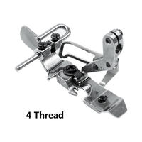 Pied presseur central pour machine à coudre industrielle surjeteuse Pegasus EX3200 EX5200 Siruba 988 JACK 798, tige haute, 4/5 fils