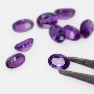 Pietre preziose originali all'ingrosso sciolte 100% <span class=keywords><strong>ametista</strong></span> <span class=keywords><strong>viola</strong></span> naturale <span class=keywords><strong>pietra</strong></span> di <span class=keywords><strong>ametista</strong></span> brasiliana - Product Image 6