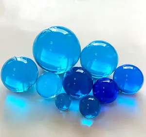 PMMA bola akrilik padat, manik bola kristal Dekorasi tampilan bola plastik bening