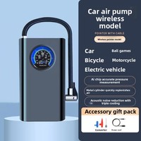 Compresseur d'air numérique portable à livraison rapide, mini-compresseur électrique pour voiture, moto et vélos