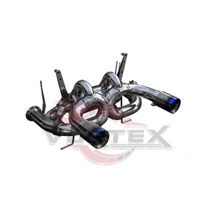Sistema de Escape Catback de Acero Inoxidable Pulido Espejo OEM de Vortex Factory para Lamborghini Aventador LP700 Actualizado SVJ - Product Image 2
