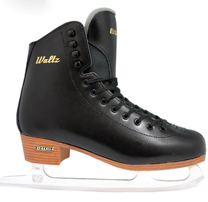 Patines <span class=keywords><strong>de</strong></span> Piel Auténtica al por Mayor y al Detal para Adultos y Niños, Botas <span class=keywords><strong>de</strong></span> Patinaje Artístico sobre <span class=keywords><strong>Hielo</strong></span> para Invierno con Cuchilla <span class=keywords><strong>de</strong></span> Acero Inoxidable - Product Image 2
