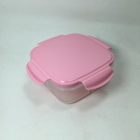 Boîtes alimentaires en plastique à trois compartiments avec bloc réfrigérant, pour la cuisine, le déjeuner des étudiants, sans BPA, compatibles micro-ondes et lave-vaisselle