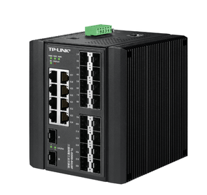 Commutateur industriel géré TP-LINK TL-IS500-8G18F Layer 3 8 ports Gigabit RJ45 pour réseau de cœur d'alimentation d'usine - Product Image 1