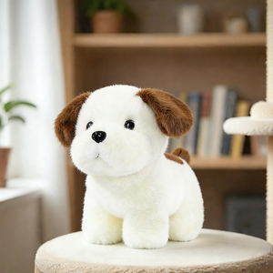 ตุ๊กตาสุนัขพันธุ์อะคิตะอินุและลาบราดอร์รีทรีฟเวอร์แบบนั่งและนอนสไตล์สก็อตแลนด์ ตุ๊กตาสัตว์นุ่มนิ่มสำหรับเด็กเป็นของขวัญ - Product Image 6