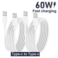 Charger Cepat Grosir Kustom PD 60W Tipe C 1M 2M 60w Tembaga Murni untuk iPhone 15 16 Penggunaan Printer