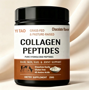 Grass-Fed & Pasture-Raised Hydrolyzed <b>Collagen</b> Peptides Powder – Chocolate Flavor, Hair Skin Nails & Joint Support - Product Image 2