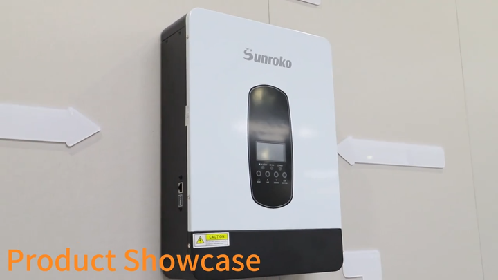 Sunroko Single Phase Solar Off Grid Inverter 4.2kw 7kw 8kw 10kw WIFI ...
