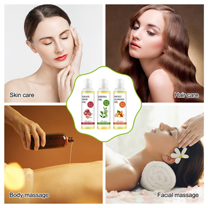 Aceite de masaje para el cuidado de la piel orgánico Natural con etiqueta privada personalizada, aceite portador de aguacate y <span class=keywords><strong>almendra</strong></span> de rosa mosqueta, vello facial corporal - Product Image 6