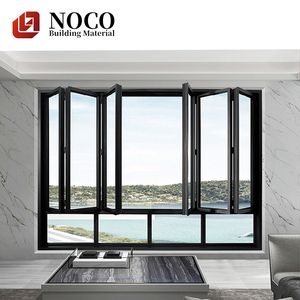 Noco thép không gỉ màn hình lưới lâu dài chống trộm tùy chỉnh thiết kế nhôm gấp cửa sổ cho căn hộ và nhà - Product Image 2