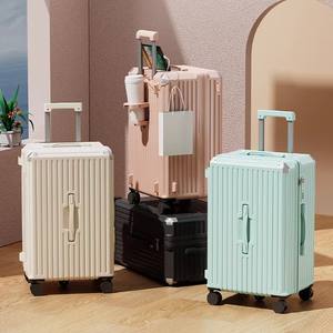 <span class=keywords><strong>Valise</strong></span> à roulettes unisexe en néoprène, grande capacité, verrouillable, 28x24 pouces, pour voyage et étudiants, roues silencieuses omnidirectionnelles - Product Image 2