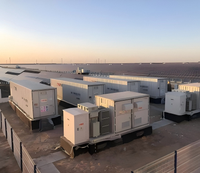 Système de stockage d'énergie solaire hybride 100-125KW avec batterie LiFePO4 200KWh et protection BMS intégrée, indice de protection IP65