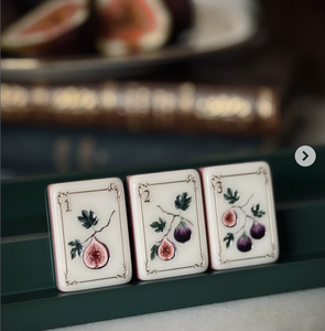 Set Mahjong Americano 160 Tessere, Mahjong Acrilico Lusso Vintage Stile Palazzo, Gioco da Collezione Reale Medievale, Regalo, OH MY GOD - Product Image 5