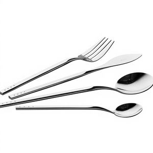 Ensemble de couverts de luxe en acier inoxydable écologique pour la maison, le restaurant et les fêtes |   Collection de couverts de qualité supérieure - Product Image 1
