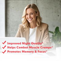 Marque privée 400mg Forme d'ours Adultes Glycinate de magnésium Gommes Supplément de calcium Bonbons Améliorer la qualité du sommeil Soutien immunitaire