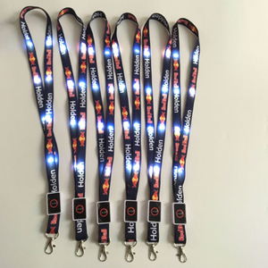 Cordón colgante con luz para LED, resplandor colorido, luz de flash LED, correa de cordón para cuello para fiesta, <span class=keywords><strong>club</strong></span>, recital vocal, Concierto - Product Image 5