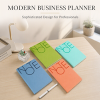 Carnet A5 en PU aux couleurs éclatantes, personnalisable, agenda professionnel pour les cadres, fournitures de bureau et scolaires