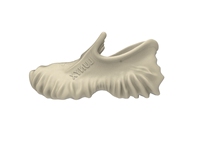 Chaussures imprimées en 3D, chaussures mignonnes, similaires à Zellerfeld 3D, sur mesure, prototypage, production en série, chaussures d'inspiration zen.