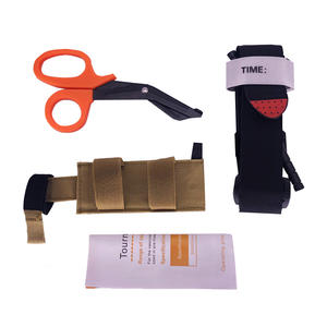 Torniquete de supervivencia al aire libre, hemostasia rápida, emergencia médica, exploración táctica de acampada, operación con una sola mano, kit de primeros auxilios - Product Image 5