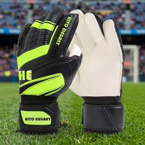 Gants de gardien de but de football professionnels de qualité supérieure, latex allemand 4 mm, découpe des doigts en rouleau, respirant, logo personnalisé, design respirant - Product Image 2
