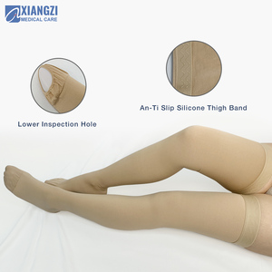 <span class=keywords><strong>Bas</strong></span> anti-embolie thermiques en nylon tricoté solide, hauteur cuisse, T.E.D 15-20 mmHg, pour équipement <span class=keywords><strong>médical</strong></span> hospitalier - Product Image 1
