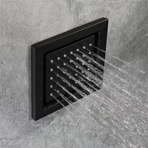 High Quality Bathroom Accessories 12*13cm <strong>Shower</strong> Faucet <strong>Body</strong> <strong>Spray</strong> Black Side <strong>Spray</strong> - Product Image 2