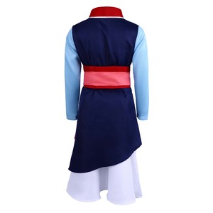 Tenue de fête d'Halloween pour enfants, filles, habillage chinois, costume de <span class=keywords><strong>Mulan</strong></span>, DISP-016 - Product Image 4