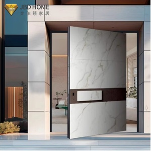 <span class=keywords><strong>Porte</strong></span> <span class=keywords><strong>d</strong></span>'<span class=keywords><strong>entrée</strong></span> pivotante moderne <span class=keywords><strong>en</strong></span> aluminium, système <span class=keywords><strong>de</strong></span> mécanisme <span class=keywords><strong>en</strong></span> acier inoxydable pour extérieur - Product Image 1
