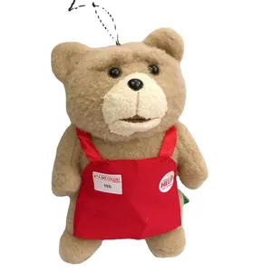 20cm Ted phim sang trọng gấu bông búp bê sang trọng Đồ chơi trong Tạp dề phong cách mềm Thú nhồi bông đồ chơi sang trọng động vật búp bê cho trẻ em