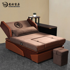 Longyu Massage Bed <b>Electric</b> Recliner With 3 Motor High-Density Sponge For Adults And Elderly Waist Relief - Product Image 1