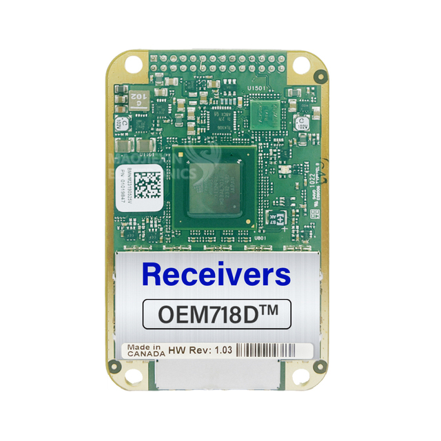 GNSS Receiver RTK Rover Directional GPS For Novatel OEM718D 5Hz L1 L2 L5 GLONASS Galileo BDs positioning development board GPS