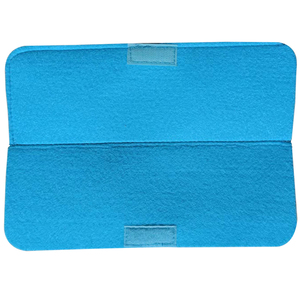 Esterilla de viaje para alisar el <span class=keywords><strong>pelo</strong></span>, bolsa plana de hierro resistente al calor, aislante térmico, muestras de maquillaje gratis - Product Image 3