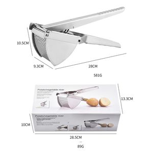 <span class=keywords><strong>Prensa</strong></span> de puré de <span class=keywords><strong>patatas</strong></span> Herramientas de cocina Exprimidor manual Exprimidor de limón <span class=keywords><strong>Prensa</strong></span> de acero inoxidable - Product Image 2