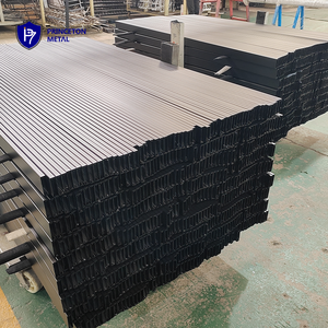 Recinzioni a Doghe Semi-Privacy in Alluminio Premium Nero Moderno e Elegante Princeton <span class=keywords><strong>per</strong></span> Sicurezza Perimetrale o Confini di Proprietà - Product Image 3