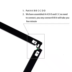 GDT 32 inch hồng ngoại 10 điểm cảm ứng mở khung nhôm nhựa đa cảm ứng khung - Product Image 5